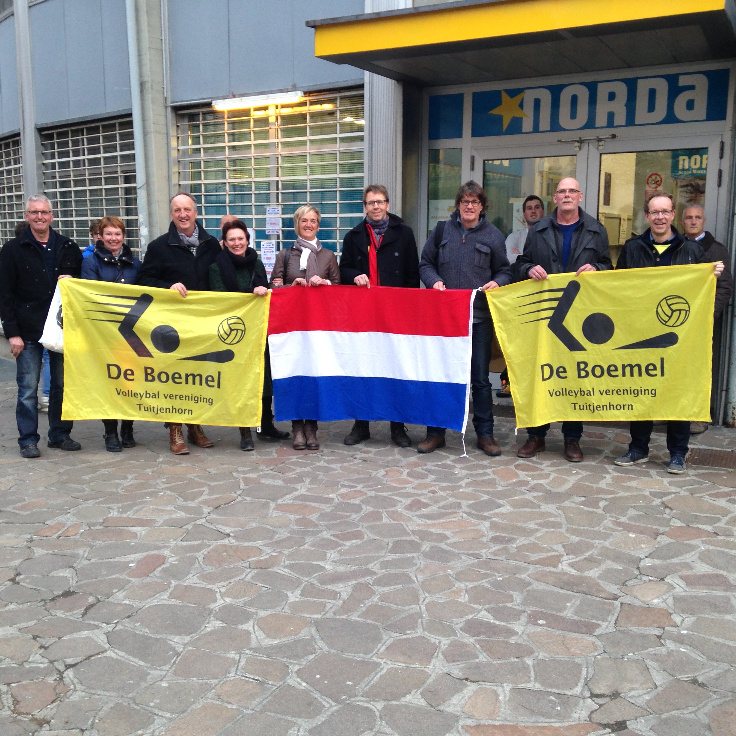 Boemeldelegatie in Italie