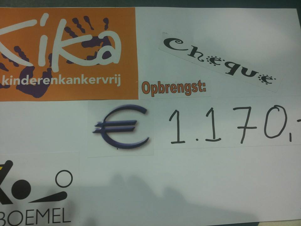 Mooi bedrag voor KIKA