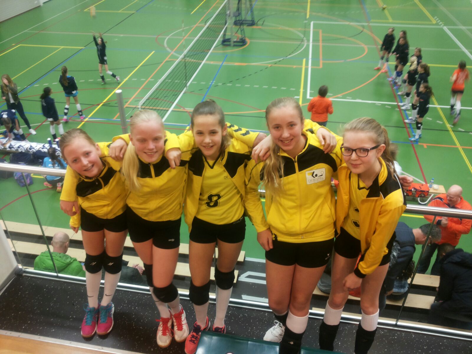 Meisjes CMV 5e op finale NOJK 