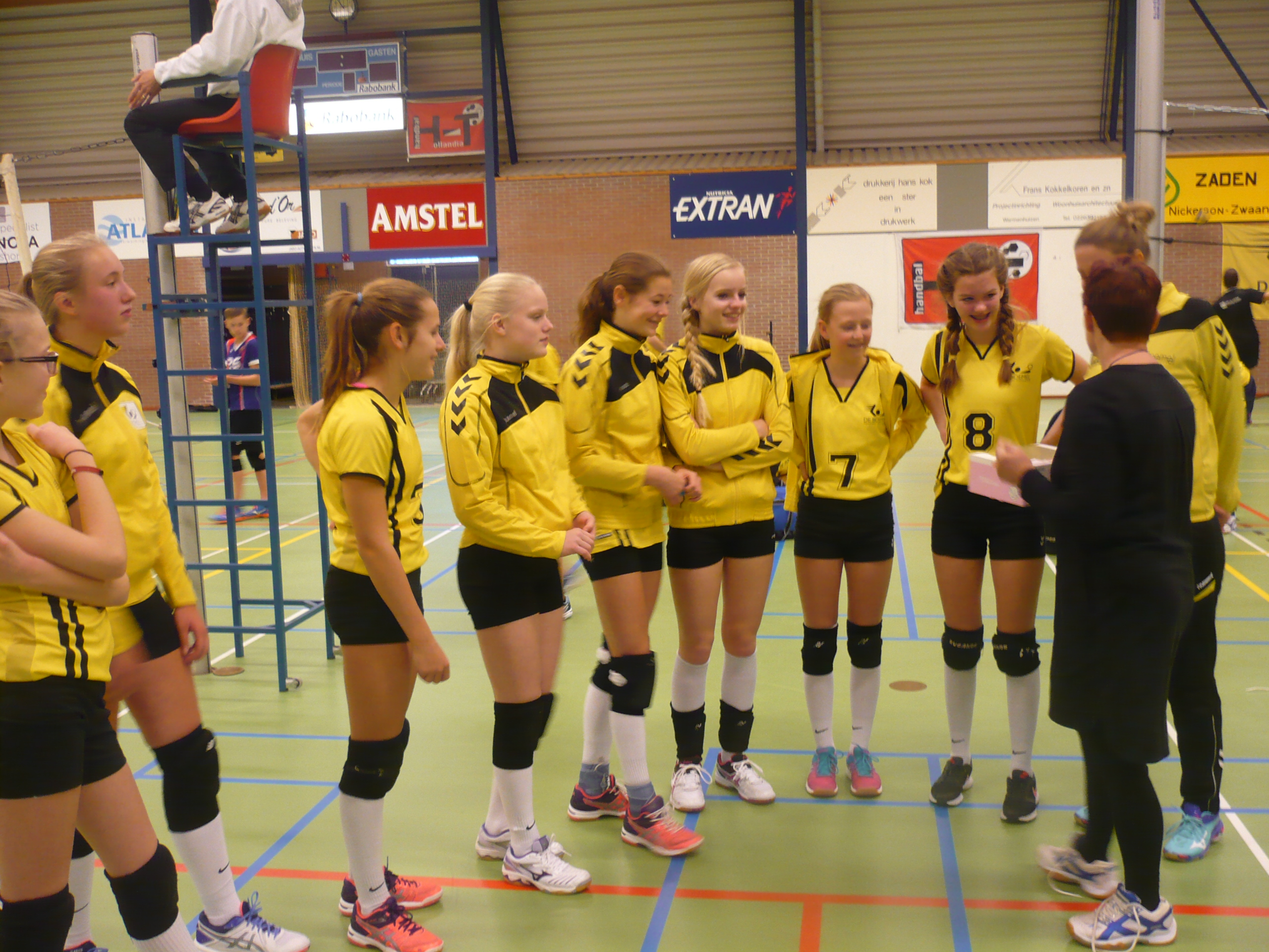 Meisjes C1 huldiging!