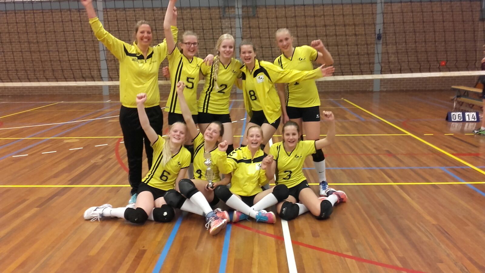 Meiden C Kampioen TOP Holland Jeugdtoernooi