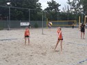 Finette Breeuwer 3de plaats tijdens Beachvolleybal toernooi in Edam