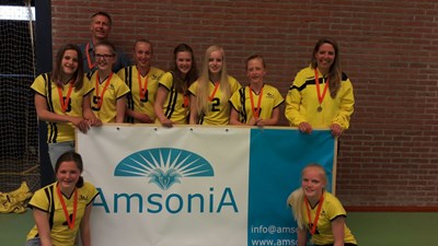 Meiden B door naar halve finale NOJK