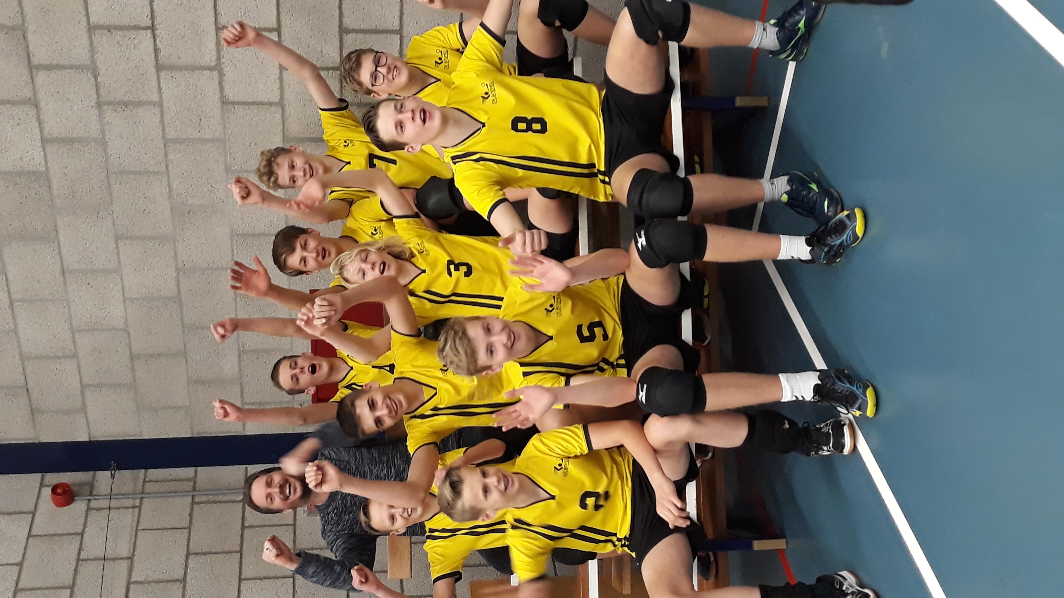 Jongens B kampioen 1ste klasse!