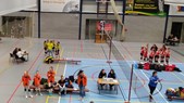 voor de wedstrijd tegen Sneek NOJK