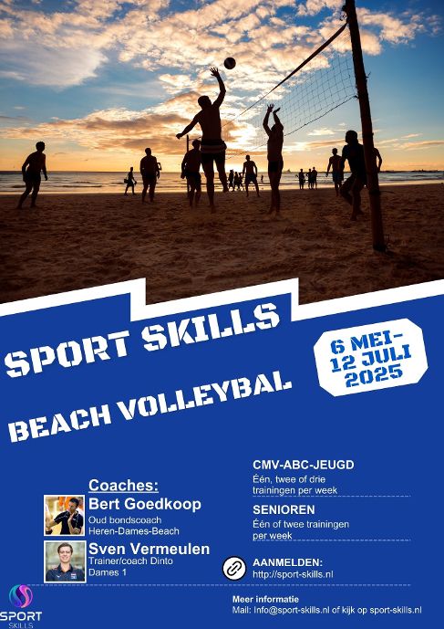 🏐🔥 Sport Skills beachvolleybaltrainingen gaan van start! 🔥🏐
