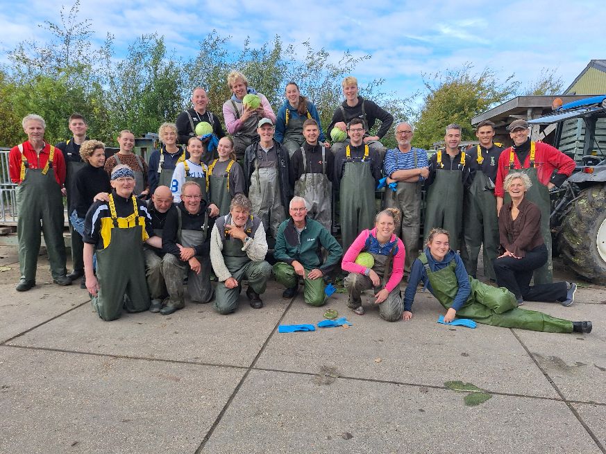 18 oktober 2025, Koolactie weer groot succes.