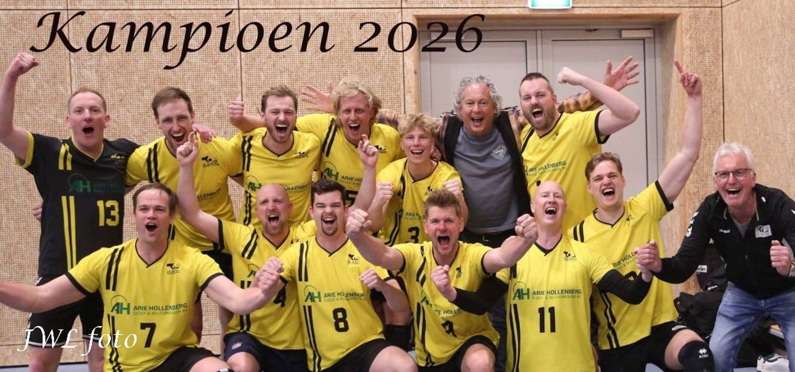 Arie Hollenberg Sloopwerken/ De Boemel H1 Kampioen 2e divisie
